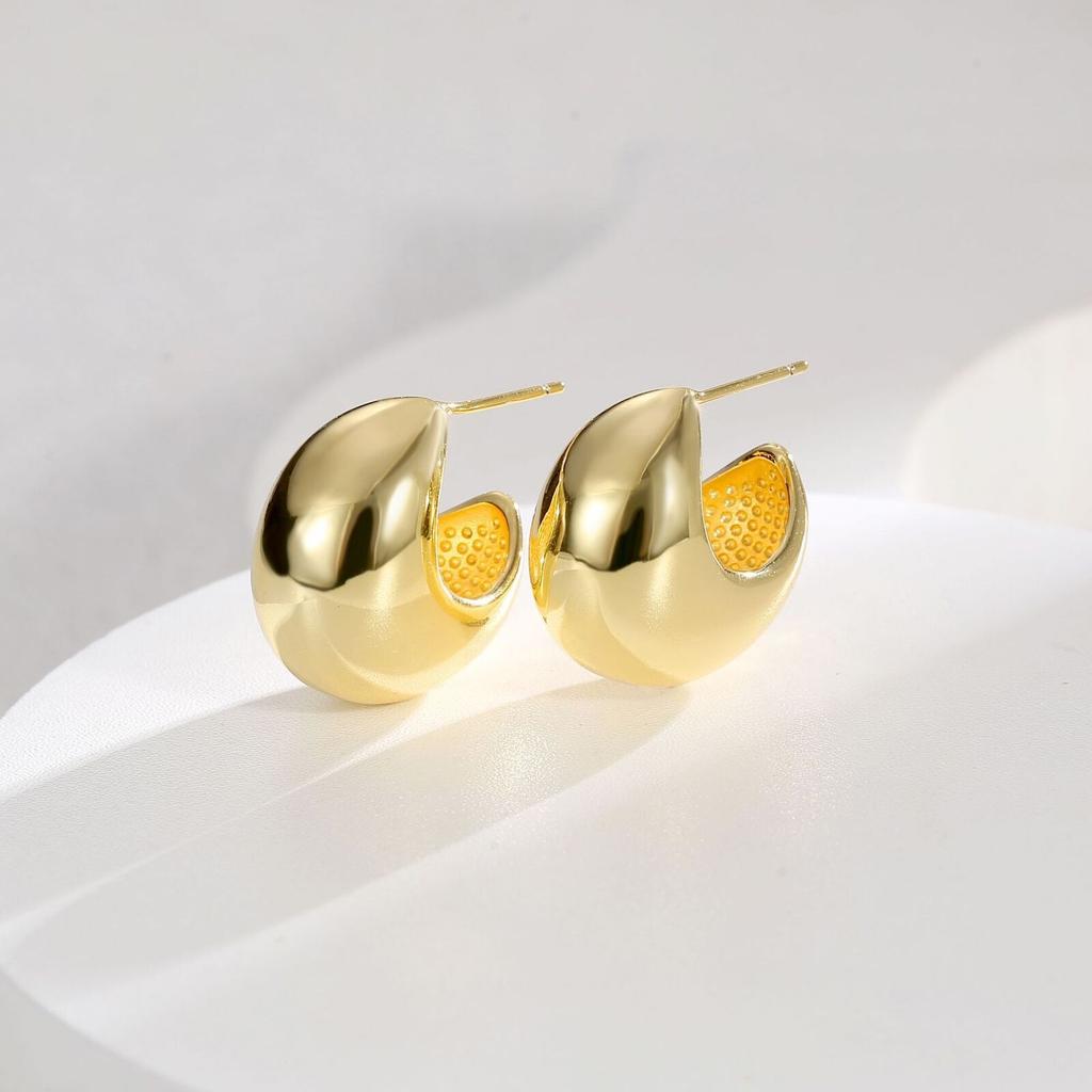 Gold Hoop Earrings for Women Earring for Teen Girls Big Lightweight Teardrop Earrings