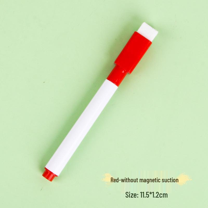 Erasable Water-Based Whiteboard Pen: Colorful, Magnetic, Easy To Wipe, No Marks, Large Capacity, Cost-Effective.