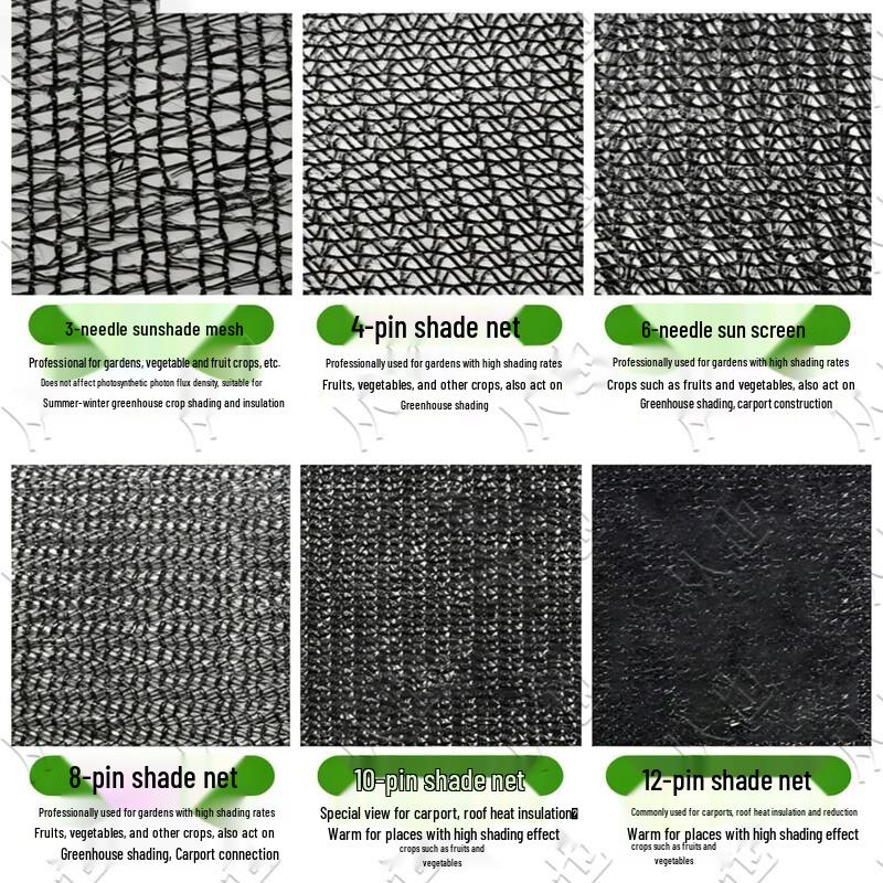 Heavy-Duty Greenhouse Sunshade & Dust Net