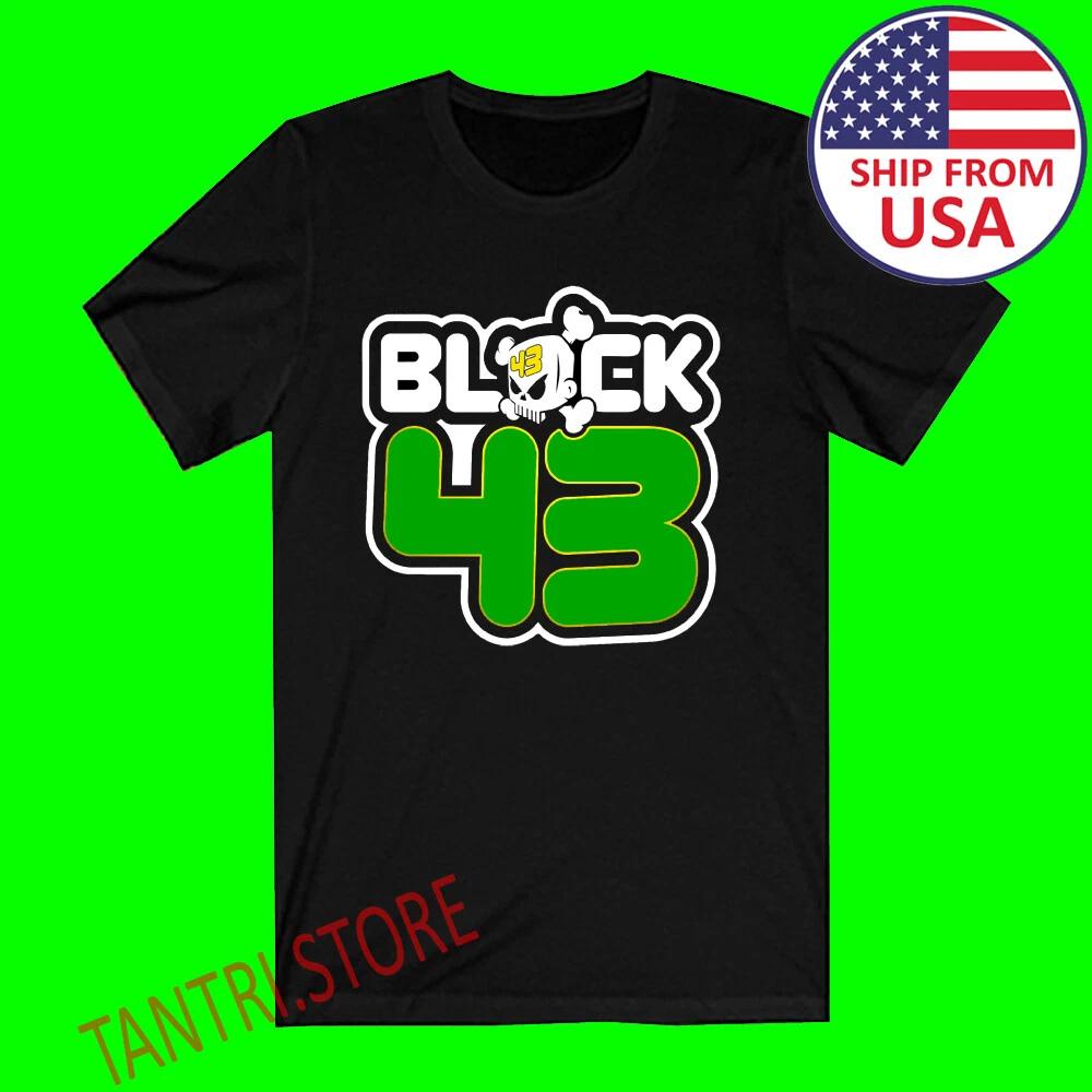 Ken Block 43 Skull Gymkhana King Of Drift Men s Black Size S to 3XL 3XL