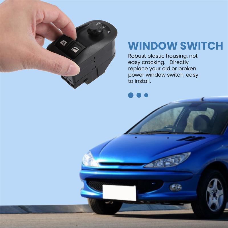 Window Switch for Peugeot 206 206 CC 206SW 306 206 2007-2016 6554WA