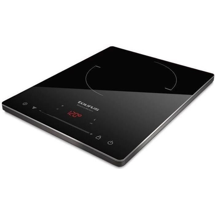 Plaque induction - WHITE AND BROWN - Darkfire Daily - 1 foyer - 2000W