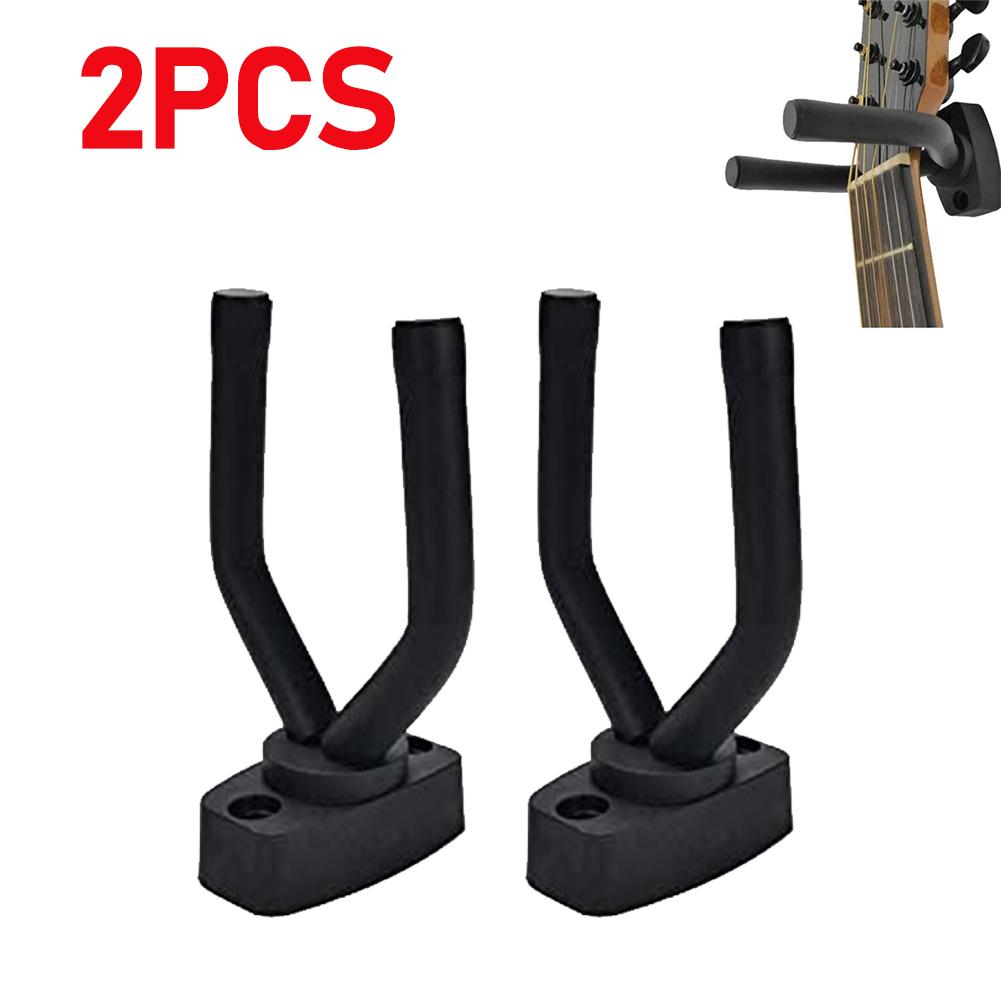 Wall Mount Guitar Hanger Hook Non-slip Holder Stand for Acoustic Guitar Ukulele Violin Bass Guitar Parts Instrument Accessories