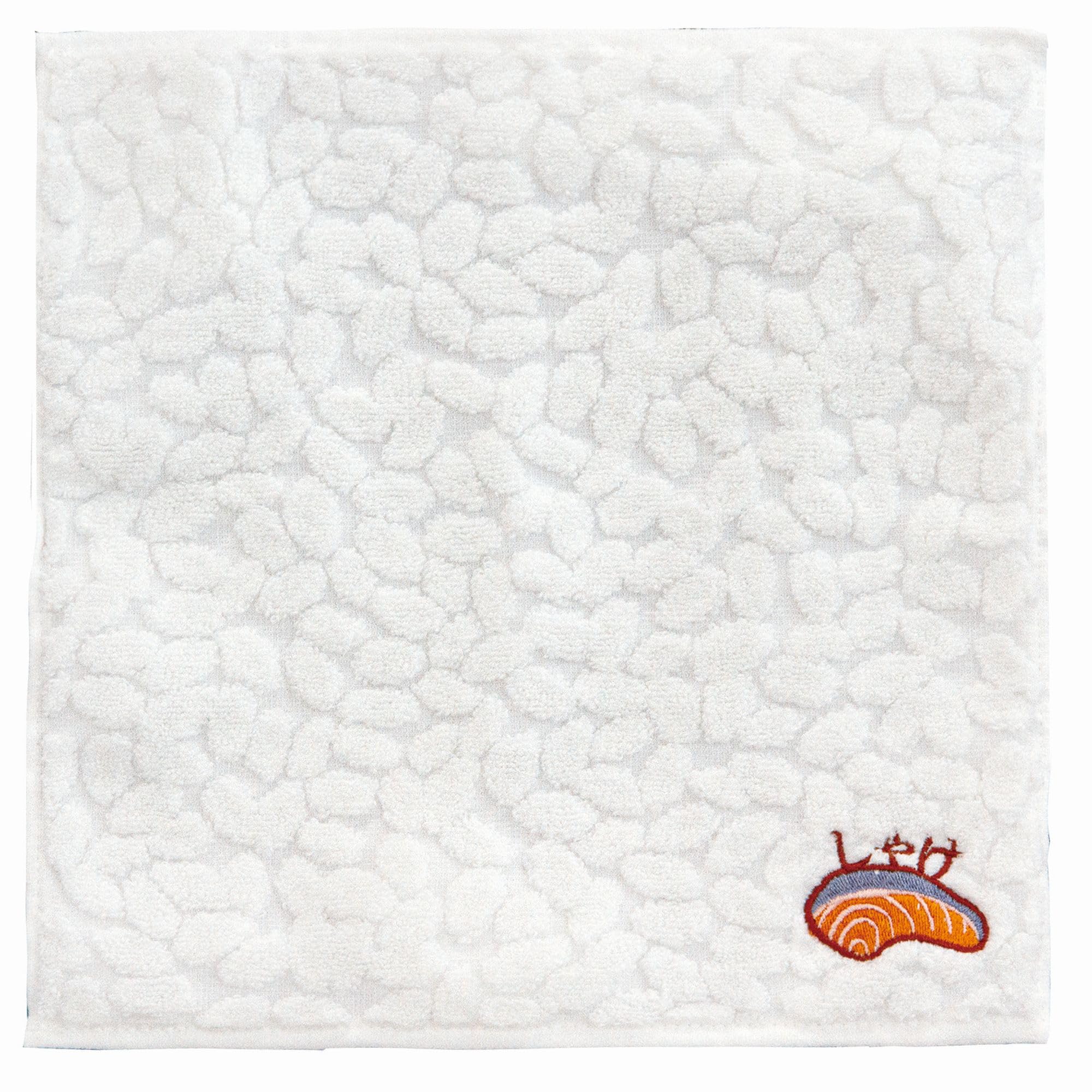 Prairie dog OKOMEMUSUBI salmon rice flavor handkerchief, [OJOH-902]