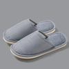 Linen Slippers Indoor Home Breathable Women Men Slides Linen Couples Anti-slip Shoes Beach Sandals Shoes Comfortable Flats