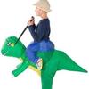 Costume gonfiabile unicorno, Costumi gonfiabili unicorno divertenti per feste di Natale e Halloween, Cartoni animati