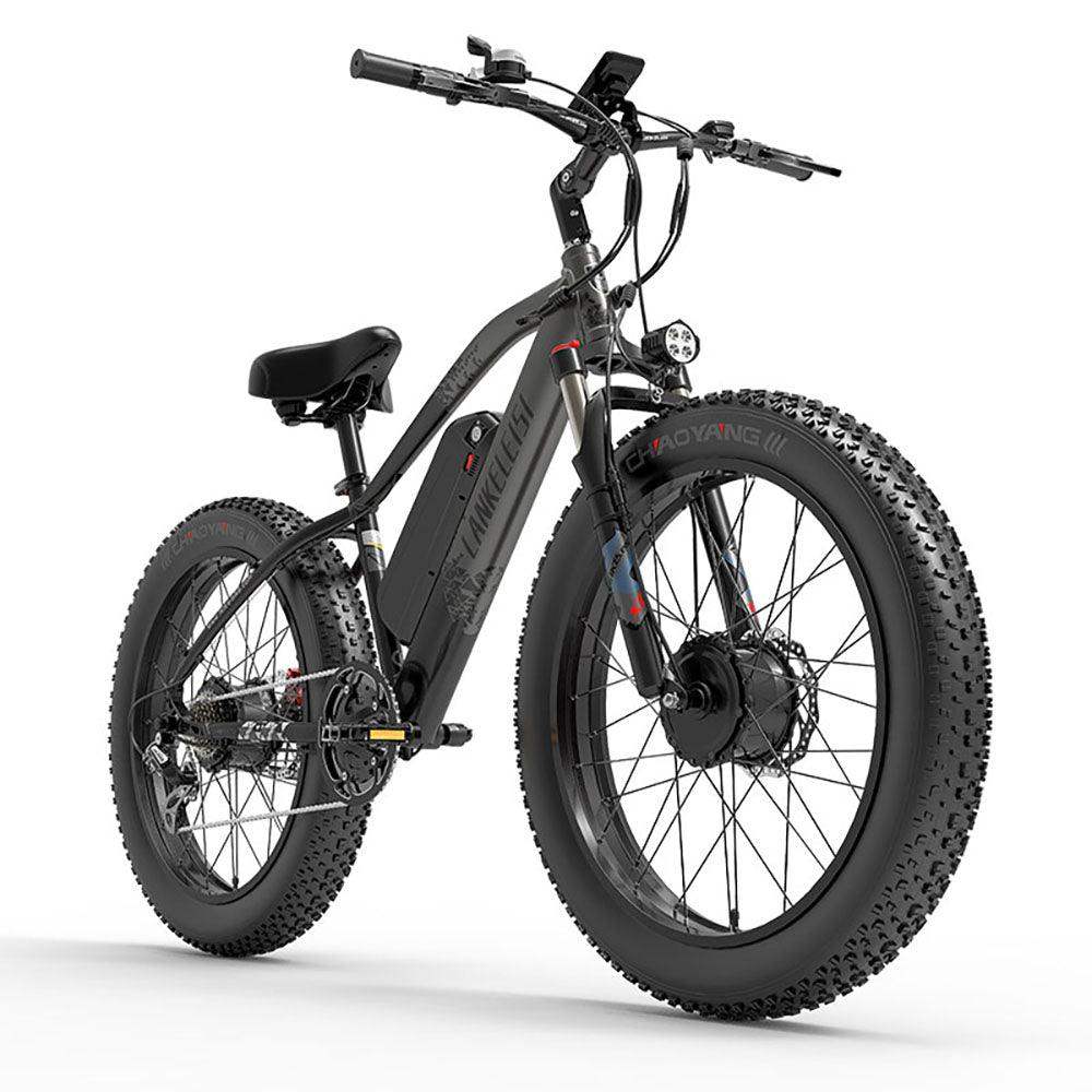 Elektrisches Fahrrad Lankeleisi Mg740 Plus 26" 1000Wx2 Motor All Terrain E-Bike 48V 20AH Maximale Reichweite 150km Zuladung 150kg