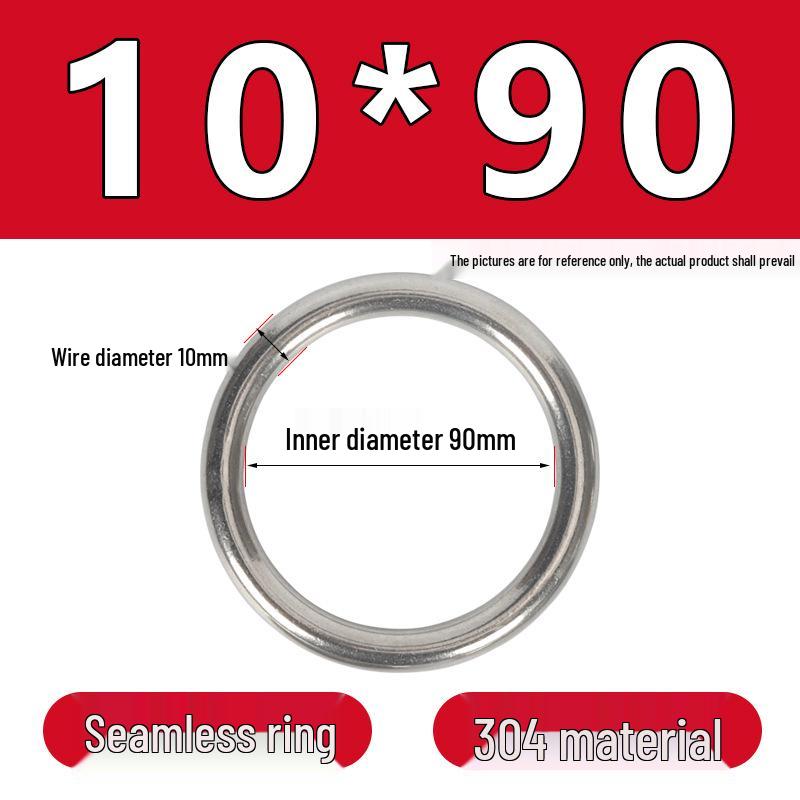 Stainless Steel Seamless O-Ring: Corrosion-Resistant Accessory for Handbags and Pet Gear