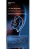 2025 Bluetooth Ear-Hook Headphones with Ultra-Long Battery Life, Compatible with Android, Apple, Xiaomi - Perfect for Business, Taxi, and Takeaway Use