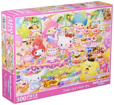 Beverly (BEVERLY) [Hergestellt in Japan] 300-teiliges Puzzle Happy Sweets Party (26 x 38 cm)
