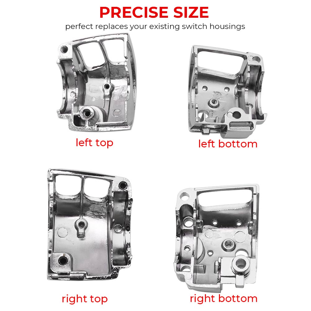 Motorcycle Accessories Handlebar Control Switch Housings Switch Caps Kit For Harley Dyna Sportster Softail Sportster 1200 883
