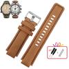 Cinturino in vera pelle per orologio Timex Tidal compass Cinturino T2n739 T2n720 T2n721 Cinturino in tela 24*16mm da uomo Bocca convessa