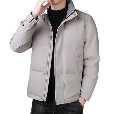 Men's Winter Stand-up Collar Cotton Coat, Young and Middle-aged Thickened Casual Cotton Jacket, Warm Jacket, New Down Jacket