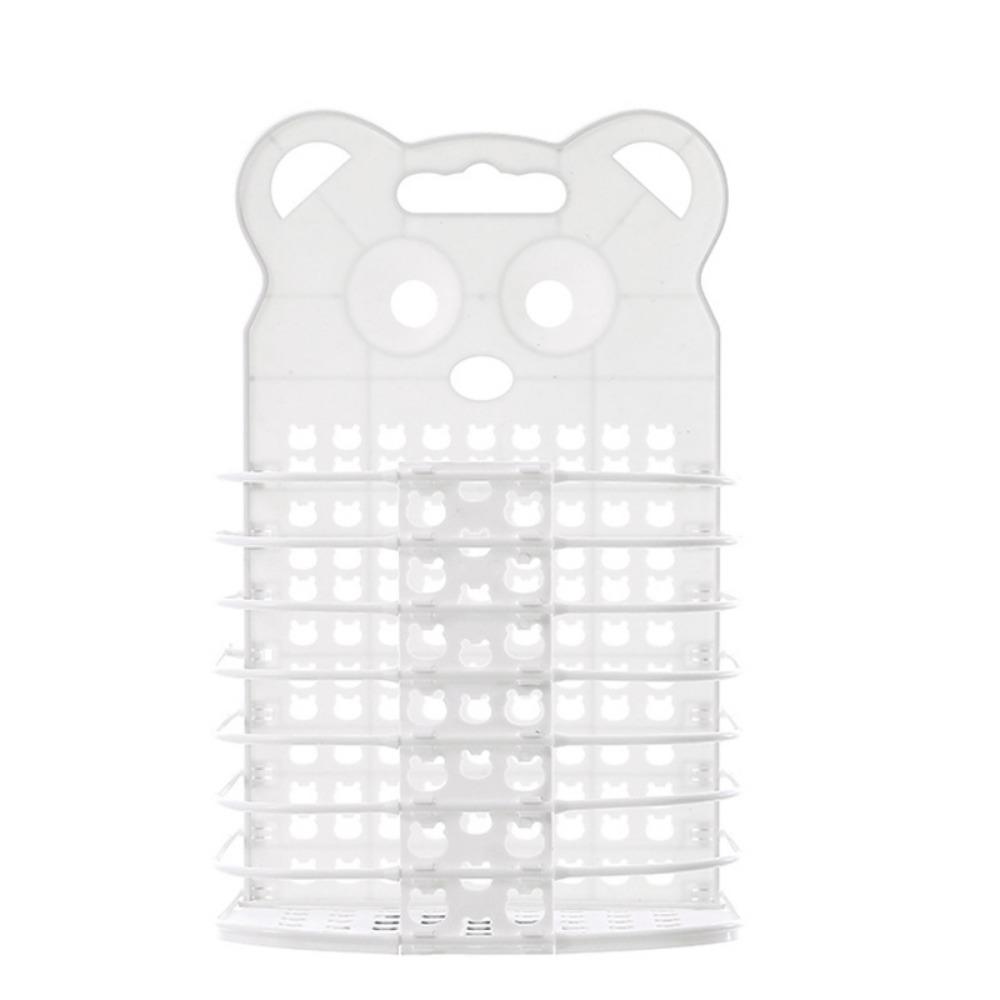 

Пластиковая настенная корзина для белья Складная стойка для хранения грязной одежды для одежды игрушек белый