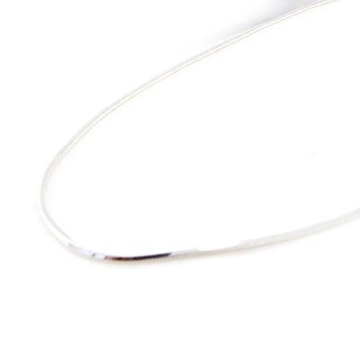 [C7302] - Corrente de prata 'Square Diamond Snake' 42 cm 1,4 mm