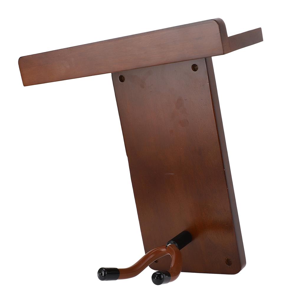 Guitar Holder Hanger Wooden Detachable Multi Function Guitar Hanger Shelf for Acoustic Electric Violin Bass