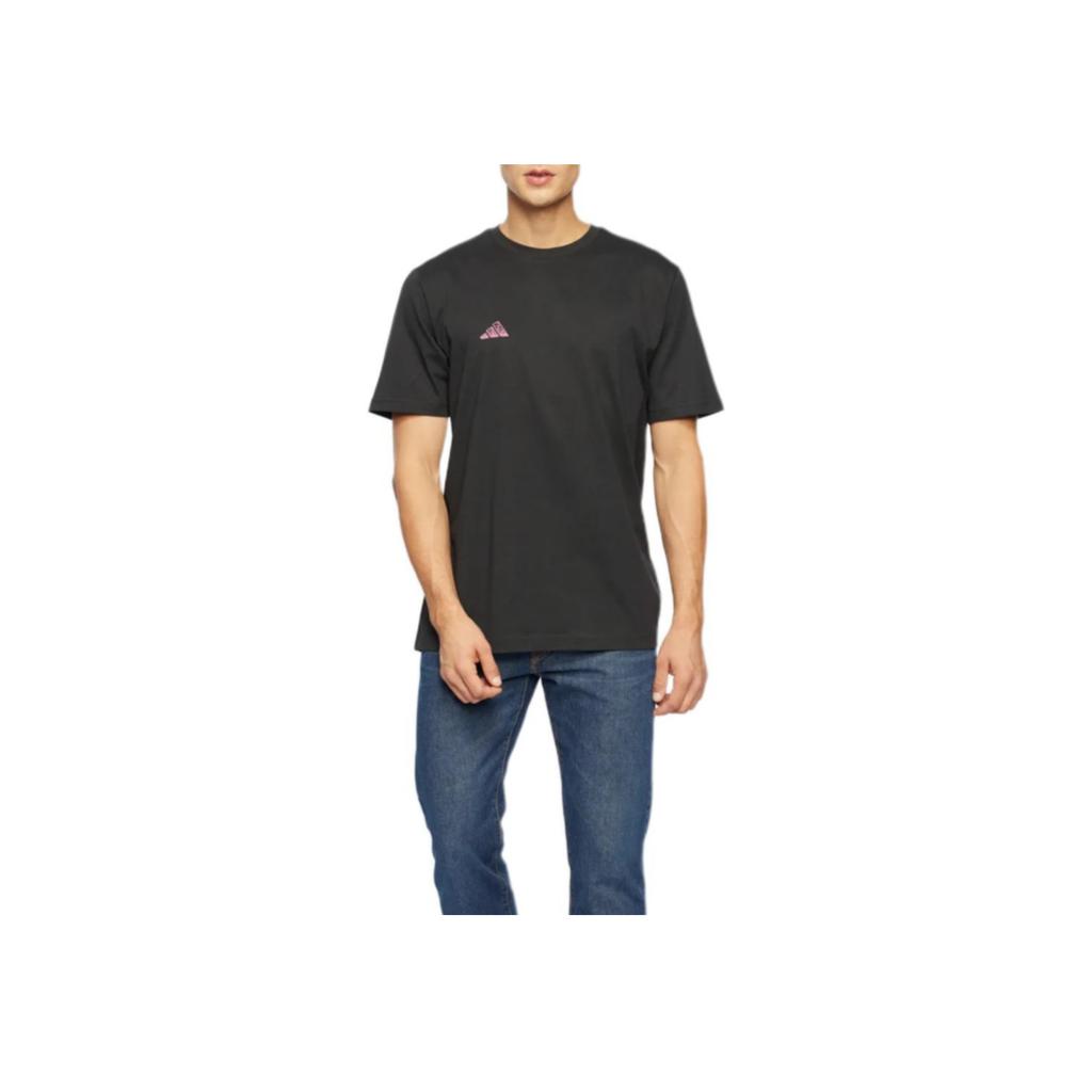 Adidas Metaverse Oasis Hoops Tee Black Men Streetwear IM4636