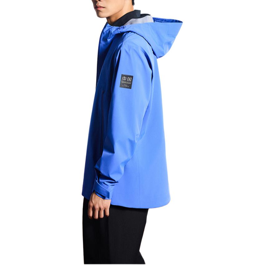 Anta Comfortable Outdoor Mountaineering Waterproof Windproof Breathable Jacket Men Jacket Bright-Blue 152437605-7