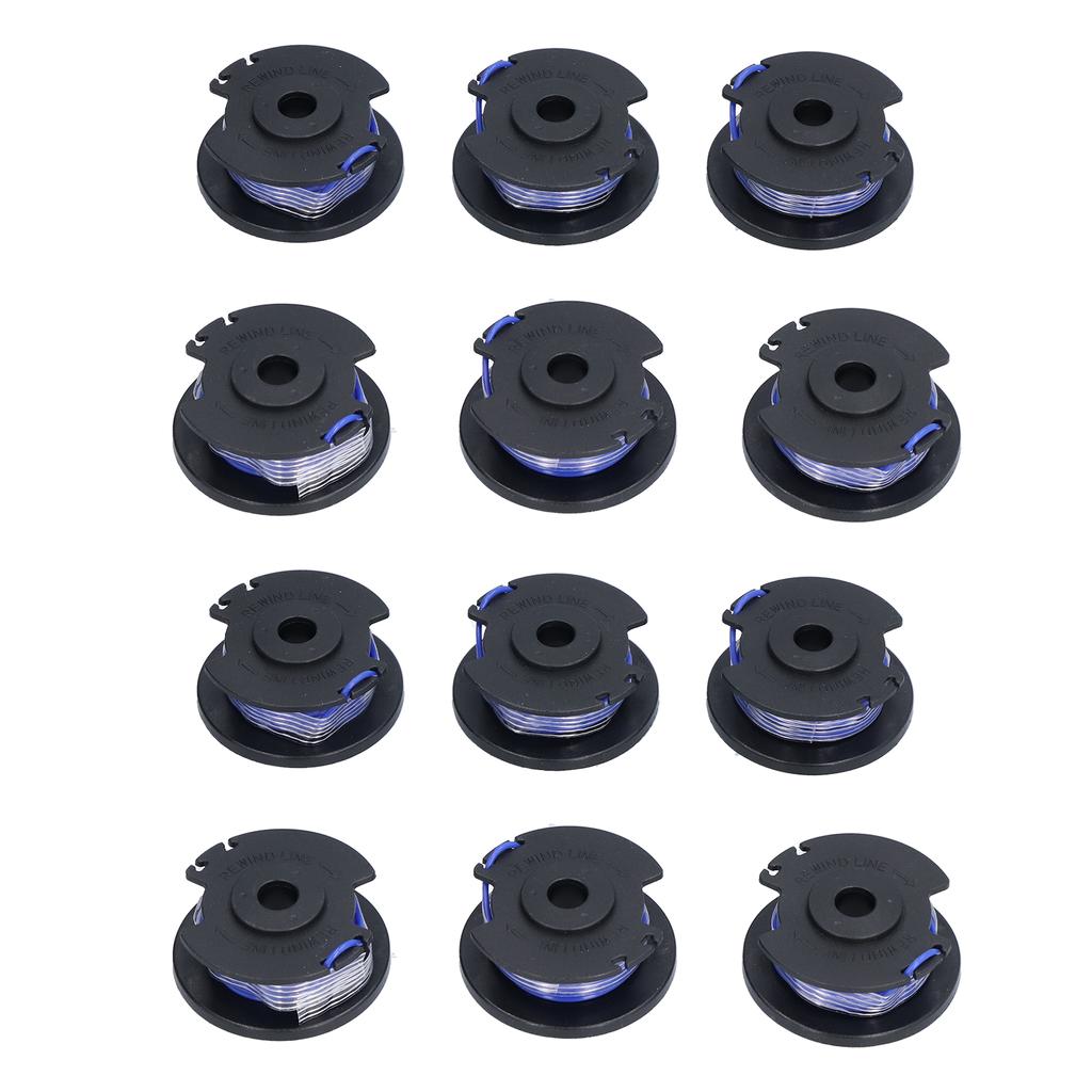 12Pcs Line Spool Replacement Trimmer Accessory Fit for Ryobi One  AC14RL3A 18 24 40V