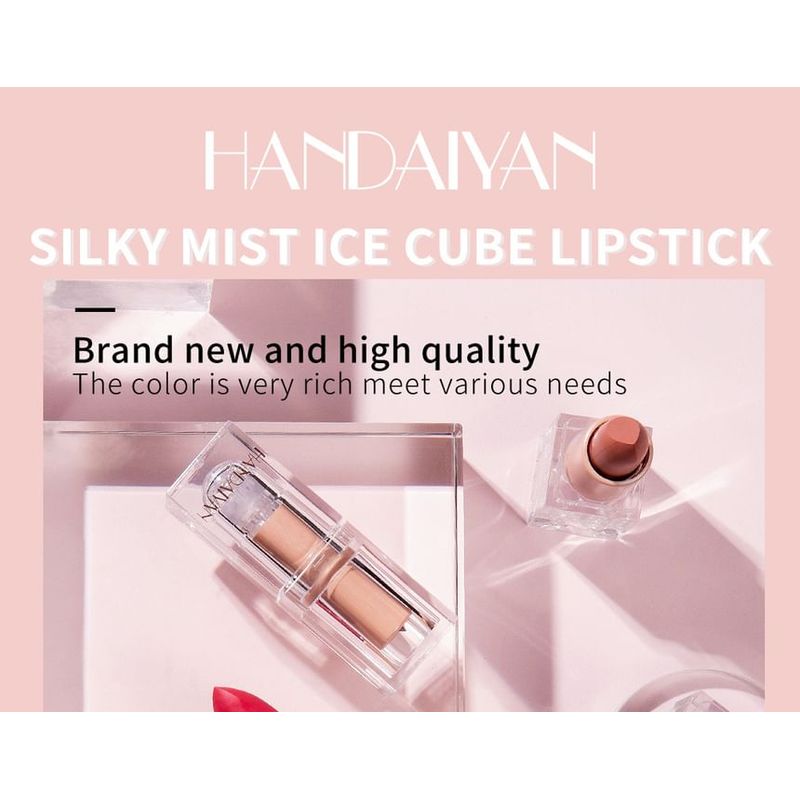 HANDAIYAN - Ice Cube Matte Lipstick - 12 Colors