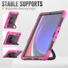 Rotating Stand Case Universal For Samsung Galaxy Tab S10 S9 FE Plus 12.4 Inch SM-X820 X826 X610 X616 X810 X816 Heavy Duty Cover