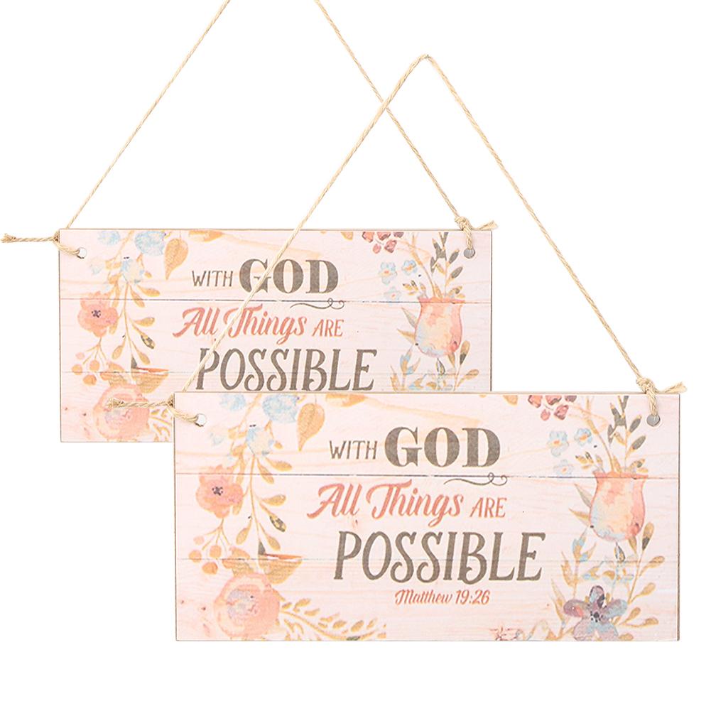 2 Stück Innovative Hölzerne Geschenk Hängeplakette Anhänger für Laden Festliche Dekoration