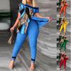 2024 Autumn Women's European & American Two-Piece Irregular Fashion Long Pants Set