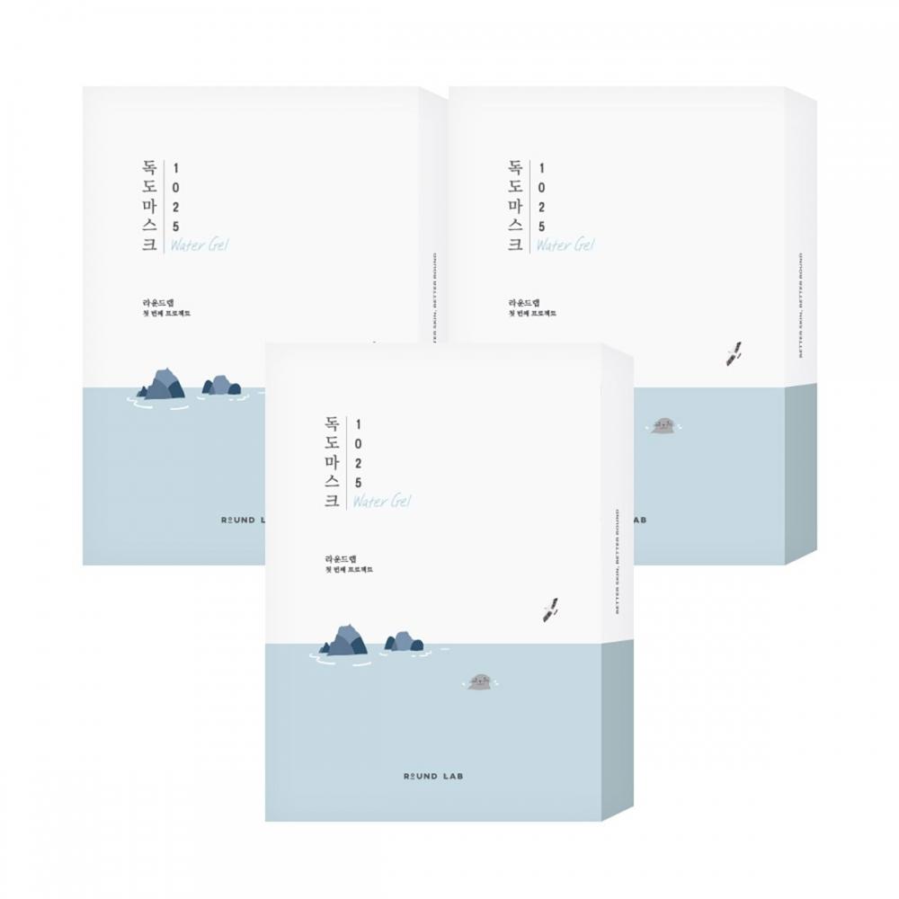 

Round Lab 1025 Dokdo Moisture Water Gal Mask Pack 10 листов X 3