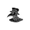 Crow Black Stylish Brooch Alloy Material Ideal For Fashionable Commuters Uses Various