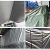 Churong Military Green Silver Heavy-Duty Outdoor Tarpaulin