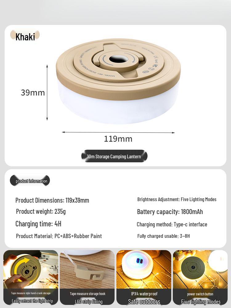 Starry Sky Camping String Lights: Ultra-Long Battery Life for Tent and Canopy Illumination