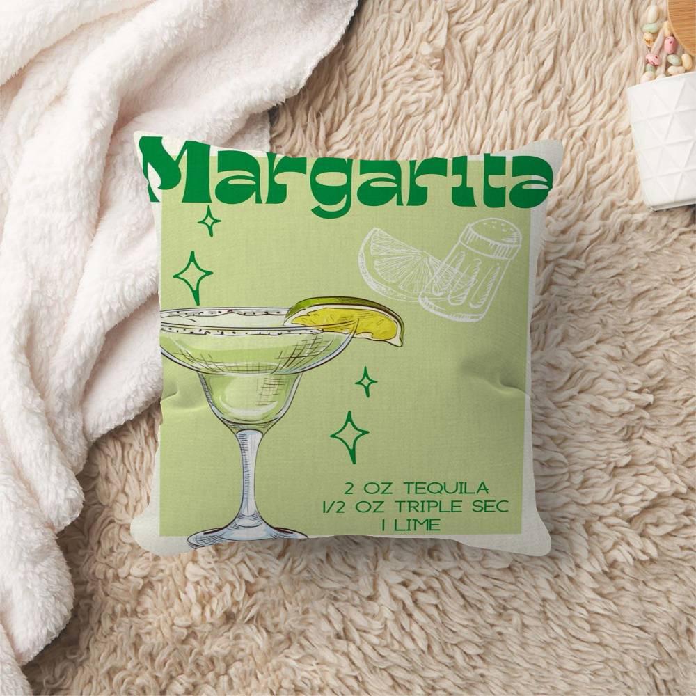 

Colorful Cocktail Drink Pillowcase toon Gift Cushion Cover Bedroom Home Sofa Chair Seat Decor pillow case 30x30 cm