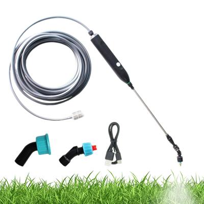Varita Pulverizadora Eléctrica Portátil Herramienta de Riego 3 Boquillas de Niebla Rociador de Alta Presión para Plantas Riego Jardín