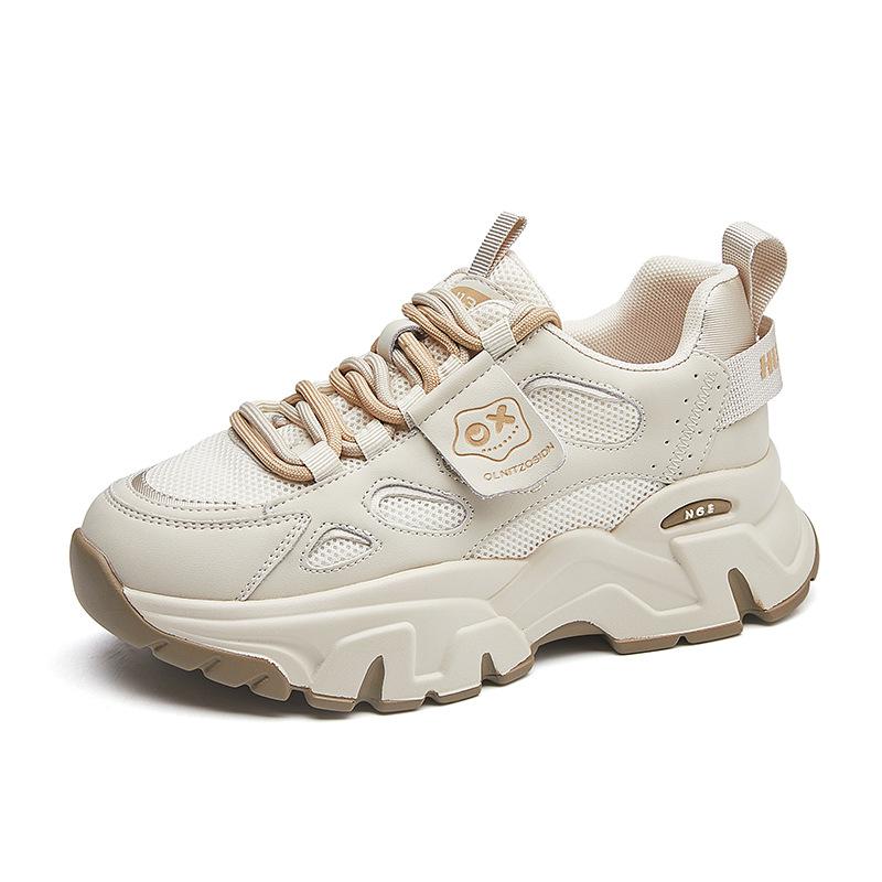 Women Sneakers Fashion Thick Sole Shoes Chunky Sneakers Women Outdoor Tennis Platform Sports Shoes Woman Breathable Casual Shoes