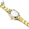 Ladies Watch Fashion Steel Belt Small Square Watch Waterproof Quartz Watch Niche Watch Women 0217