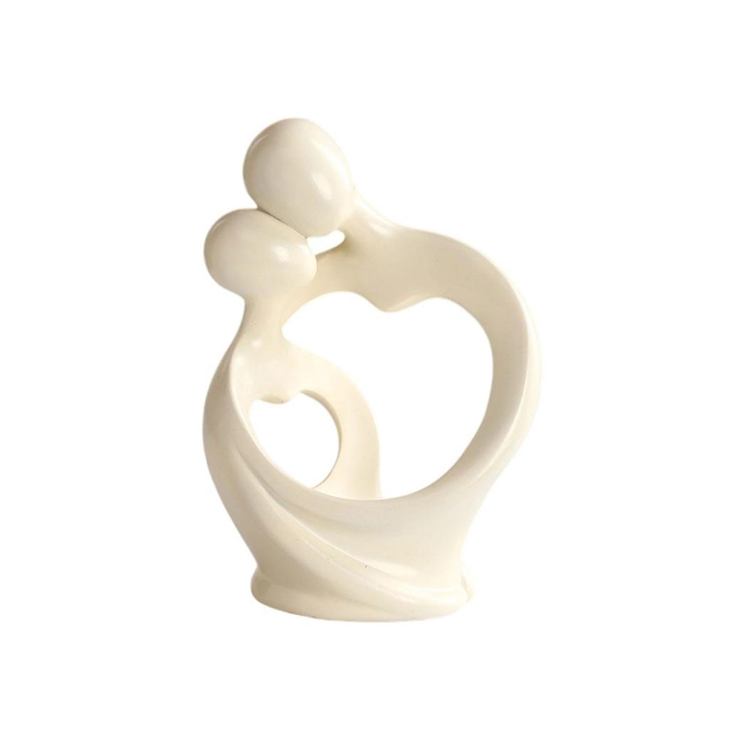 Contemporary Abstract Statue Decorative Resin Art Sculpture For Office Desk Bookshelfs And Modern Interior Designs Accent