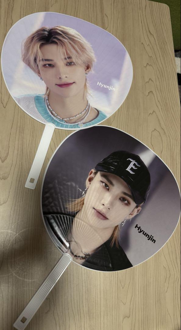 

[USED] straykids Sukizu Hyunjin fan 2 pieces