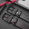 Men's Simple English Alloy Pin Buckle Belt Vintage Automatic Casual Versatile for Young And Middle-Aged