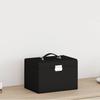 Jewelry Box 3 Tier with Mirror Lockable Black