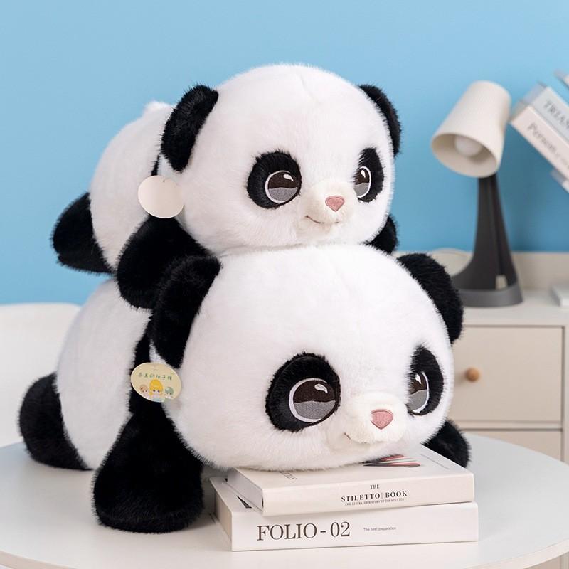 Adorable Cuddly Cocoa Panda Plush Toy Soft Doll For Kids Personal Comfort Gift