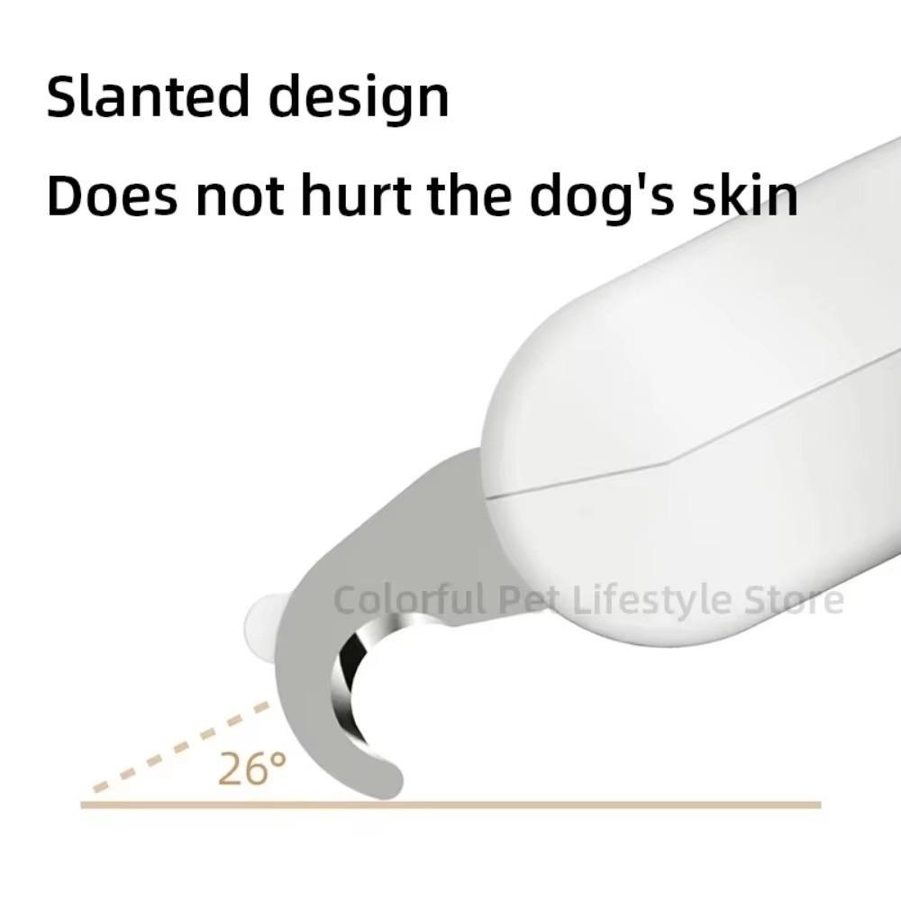 ABS Pet Dematting Comb Curved Design Thinning Brush New Floating Hair Cleaner  Pet