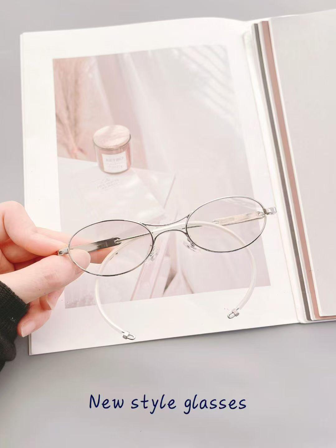

Fashion Stylish women Sunglasses Titanium Material Oval Shape Men Sun Glass Korean Fashion Outdoor Sun Glasses
