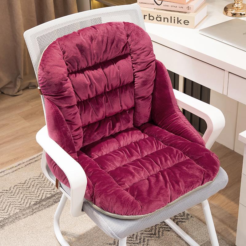 Θερμαινόμενο Μαξιλάρι Καρέκλας Γραφείου με Αποσπώμενη, Πλενόμενη Πλάτη - Ιδανικό για Χειμερινή Άνεση