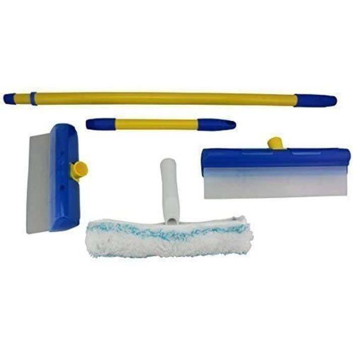 AquaBLADE Lot Numéro 2 - Petit Et de Grandes Essuie-Glace Avec Lèvre, Wasserauffangrinne Et Externe Wasserauffangtank,1x...