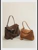 High-Grade Suede Leather Underarm Women's Tote - Niche Handbag with Large Capacity