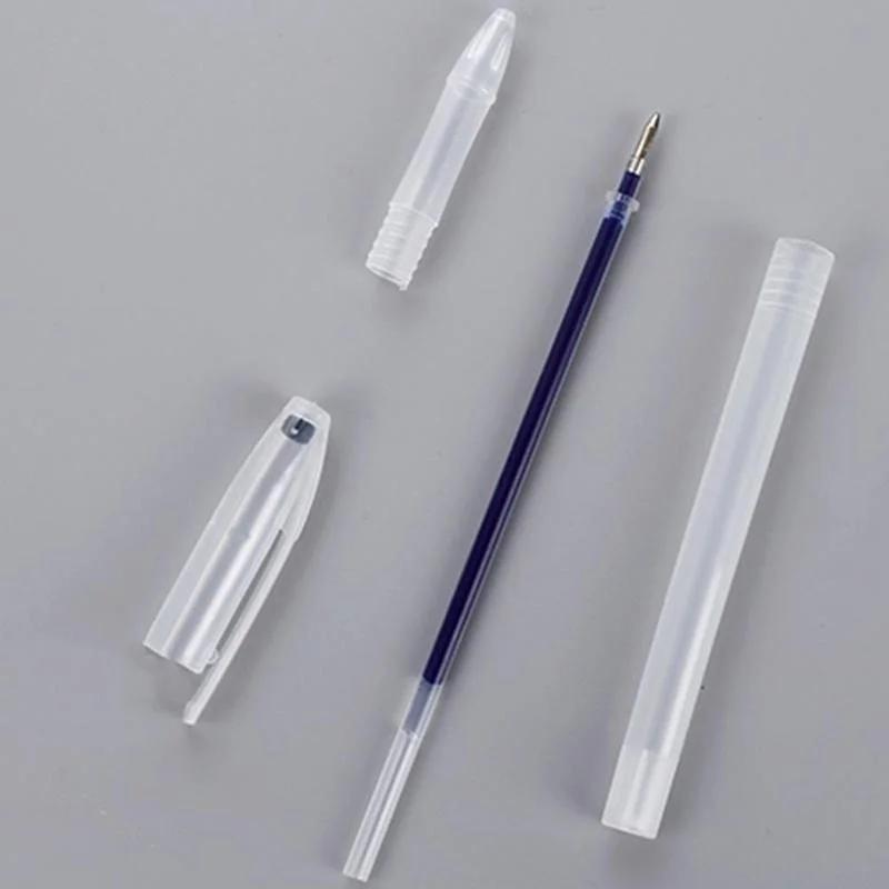 10 Stück Gelstift Hülle Kugelschreiber Transparente Abdeckung Klarer Stift Schreibwaren Büro Schulbedarf Schreibwerkzeuge Bildungsbedarf