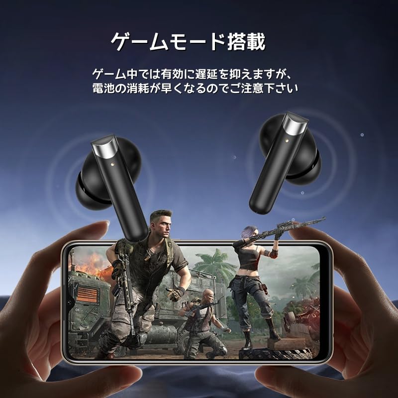 Bluetooth Wireless Earbuds New Bluetooth Wireless Earphones with Call Automatic LED Battery Level Compact and Perfect for and School [2025 5.49]