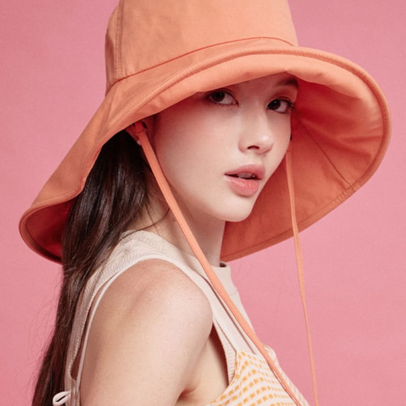 WHITE SANDS Cotton Unbalanced Floppy Hat Navarre (4 colors)