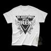 Sleeping With Sirens T-Shirt Rockmusik Band Merch Post-Hardcore Konzert Vintage Oberteil Für Den Alltag Weich Herren