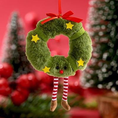 Christmas Tree Plush Pendant Decor, Collectible, Display Xmas Decoration, Hanging